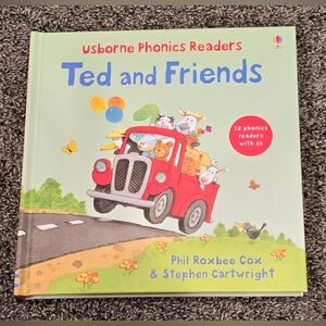 Usborne Phonics Readers: Ted and Friends Book With CD